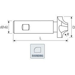 Фреза WCR MM10 R 2 CO8% 4F N WS OSAWA