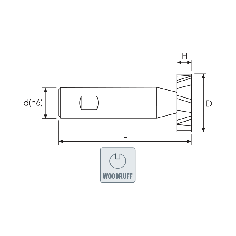 Фреза WWK MM25.5X7 CO5% N WS OSAWA