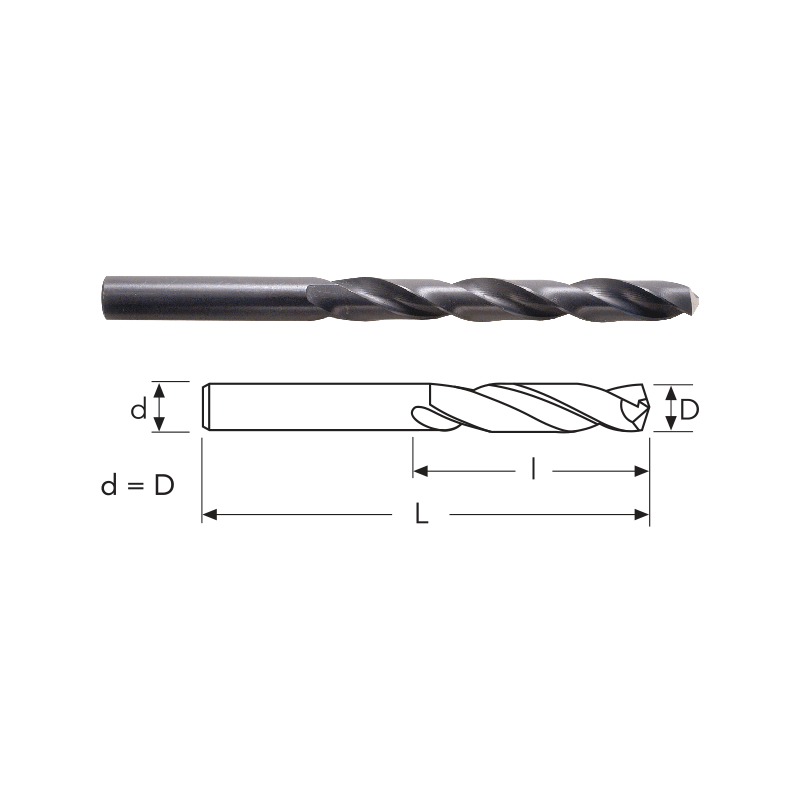 Набор сверл 138N/25 SET 1-13 X0.5 HSS OSAWA