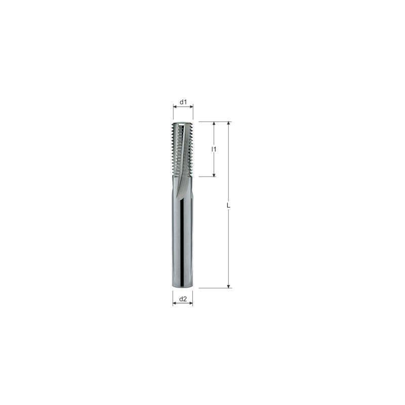 Резьбофреза Z3P PX0.5 MF5 D.3.8X20X57* G.6 HYPER Резьбофреза Z3P PX0.5 MF5 D.3.8X20X57* G.6 HYPER
