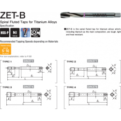 Метчик ZET-B 371 2BX 5/16-18UNC