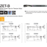 Метчик ZET-B 371 2BX 5/16-18UNC