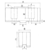 Комплект сырых накладных кулачков PSJ16100 for -16 (Height 100 mm)