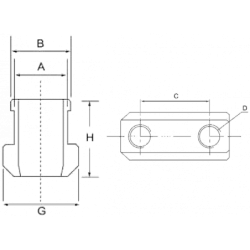 Комплект сухарей TS10-08 for 10 to 8 (To suit Kitagawa B-200)