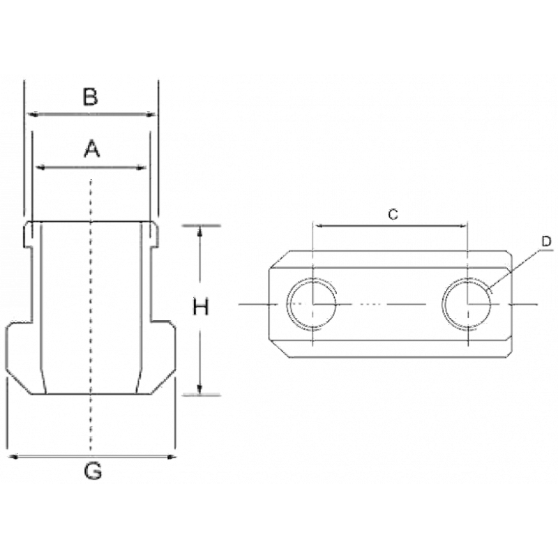 Комплект сухарей TS10-08 for 10 to 8 (To suit Kitagawa B-200) Комплект сухарей TS10-08 for 10 to 8 (To suit Kitagawa B-200)