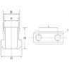 Комплект сухарей TS10-08 for 10 to 8 (To suit Kitagawa B-200)