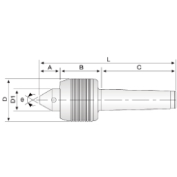 Центр вращающийся NCD-MT4
