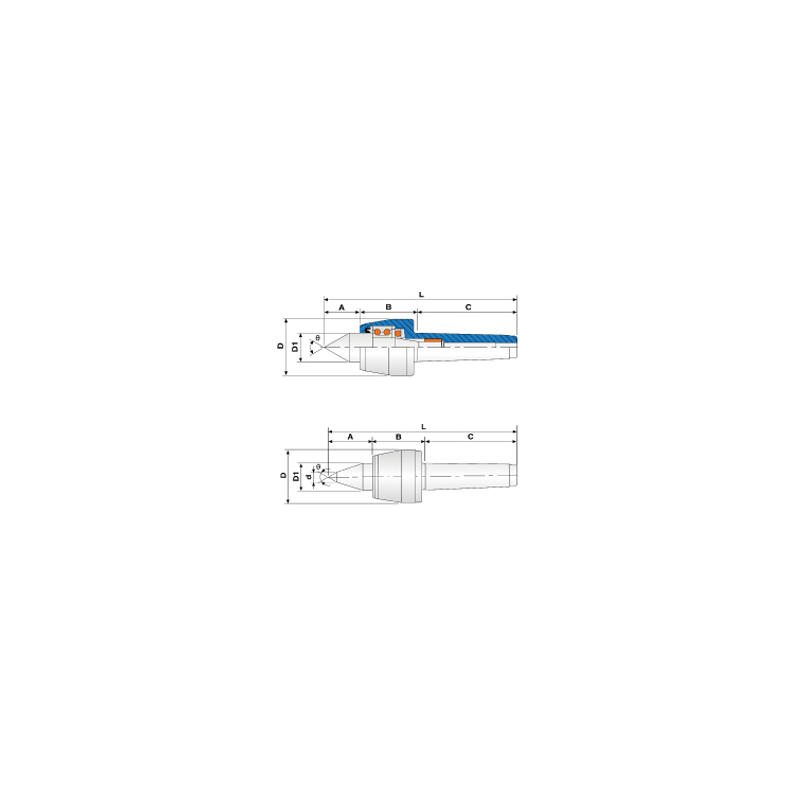 Центр вращающийся NCH-MT3A Центр вращающийся NCH-MT3A