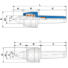 Центр вращающийся NCH-MT3A
