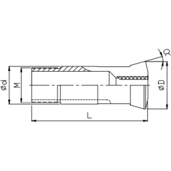 Люнетная втулка шестигранная BH32-09