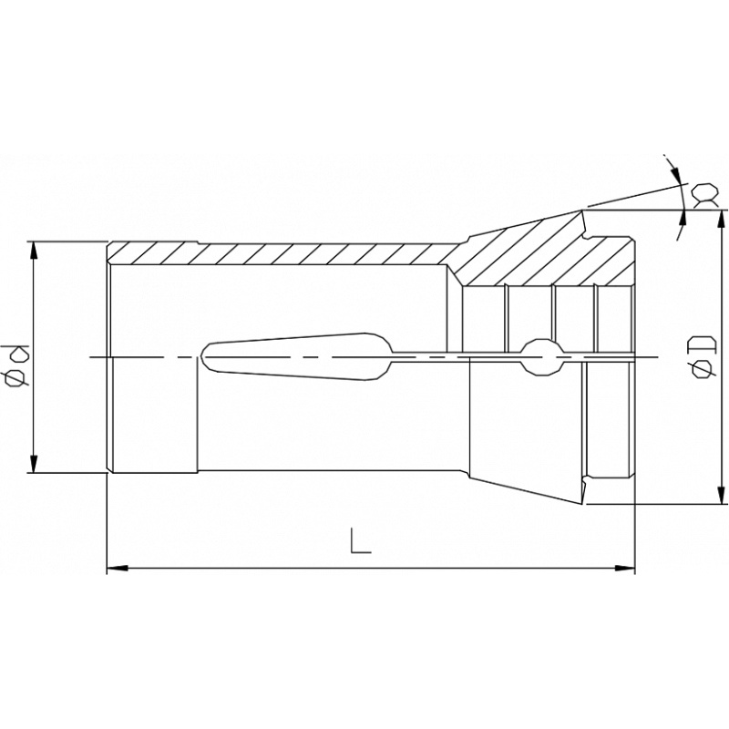 Цанга E185R28000