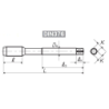 Раскатник R-D Coating 376 ISO2X M12X1.75 2P