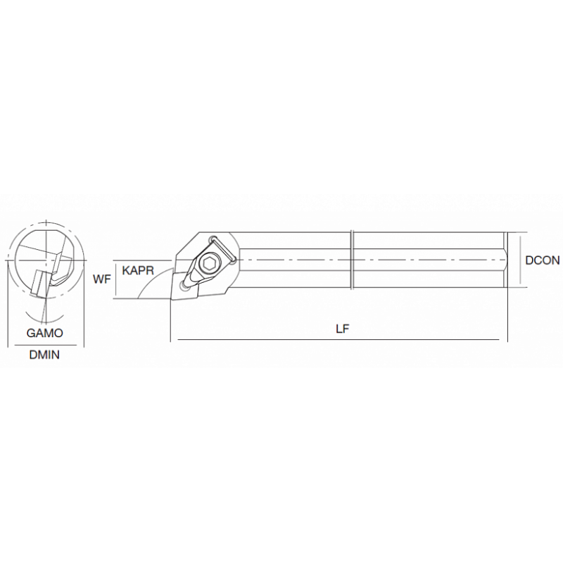Держатель NT-A40T-DCLNR12 HOLDERS NIKKO Держатель NT-A40T-DCLNR12 HOLDERS NIKKO