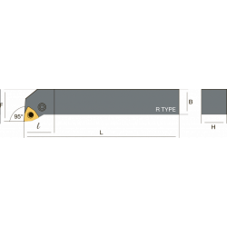 Держатель NT-PWLNL2525M08 HOLDERS NIKKO