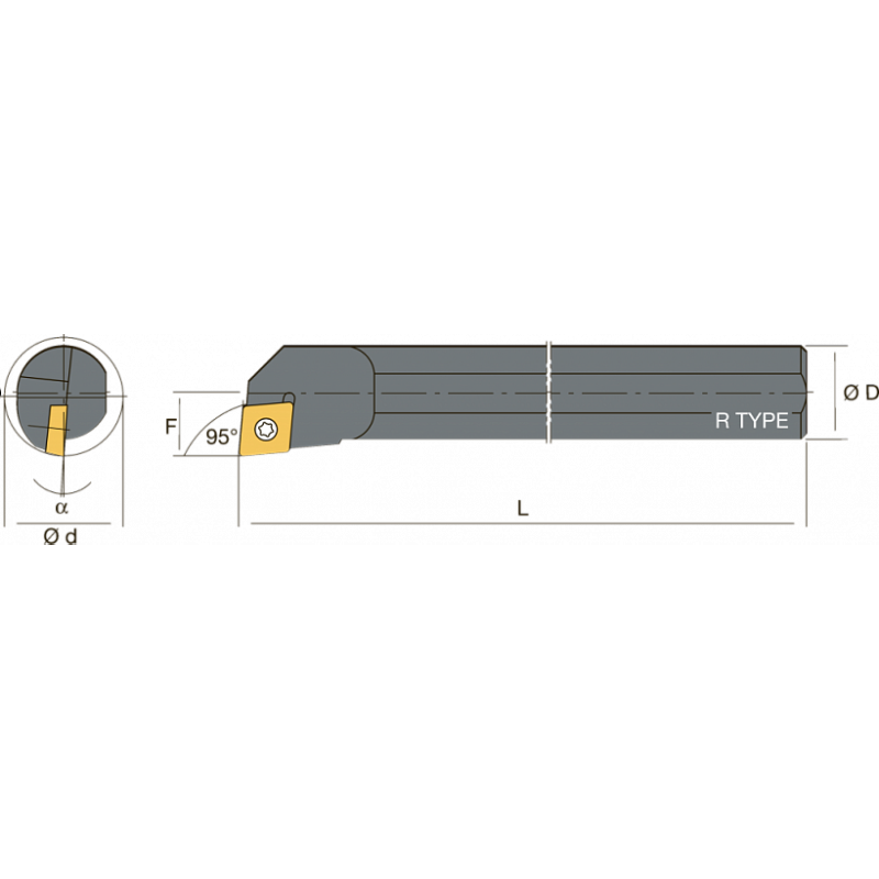 Держатель NT-A08H-SCLCR06 HOLDERS NIKKO Держатель NT-A08H-SCLCR06 HOLDERS NIKKO