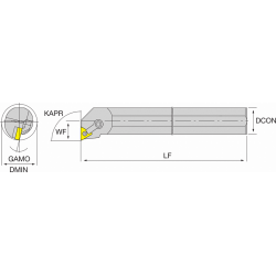 Держатель NT-S20R-MTUNR16 HOLDERS NIKKO