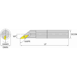 Держатель NT-SVJCR1616K11N HOLDERS NIKKO