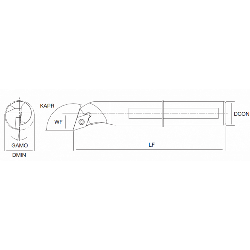 Держатель NT-V10K-SDQCR07-13 HOLDERS NIKKO