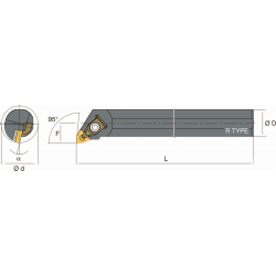 Держатель NT-A40T-DWLNL08 HOLDERS NIKKO