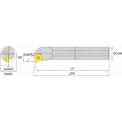 Держатель NT-S32S-SSKCR12 HOLDERS NIKKO