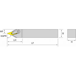 Держатель NT-MVVNN2525M16 HOLDERS NIKKO