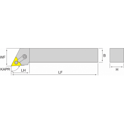 Держатель NT-MTJNL2525M22 HOLDERS NIKKO