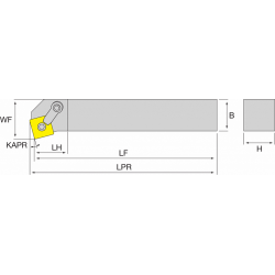 Держатель NT-MSKNR2525M12 HOLDERS NIKKO