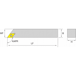 Держатель NT-SDACR1010K07 HOLDERS NIKKO
