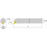 Держатель NT-S25R-SDQCR11 HOLDERS NIKKO