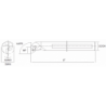 Держатель NT-V12M-SDUCR07-16 HOLDERS NIKKO