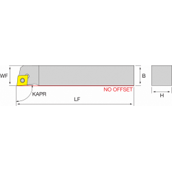 Держатель NT-SCLCR1010K06N HOLDERS NIKKO