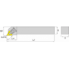 Держатель NT-DTGNL2525M16 HOLDERS NIKKO