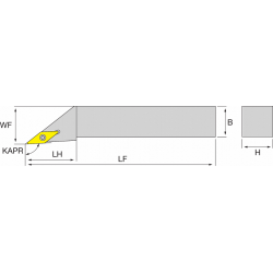 Держатель NT-S40T-SVJCR16 HOLDERS NIKKO