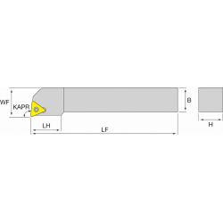 Держатель NT-STFCL0808H09 HOLDERS NIKKO