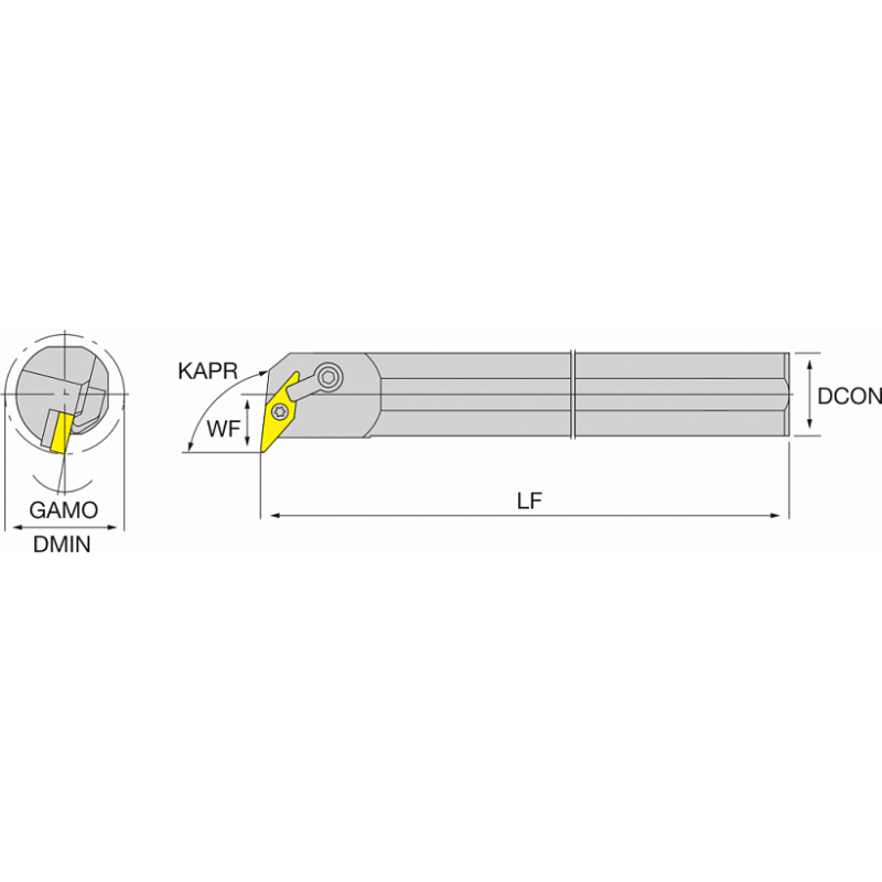 Держатель NT-S25R-MVUNR16 HOLDERS NIKKO