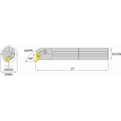 Держатель NT-S25R-MVUNL16 HOLDERS NIKKO