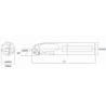 Держатель NT-V20R-SWUCL12-22 HOLDERS NIKKO