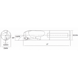 Держатель NT-V25S-STLCL16-32 HOLDERS NIKKO