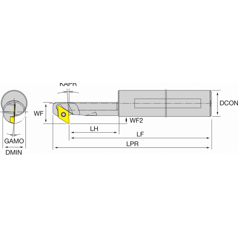 Держатель NT-V16Q-SDZCR07-14 HOLDERS NIKKO Держатель NT-V16Q-SDZCR07-14 HOLDERS NIKKO