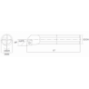 Держатель NT-E20R-SCLCL09 HOLDERS NIKKO