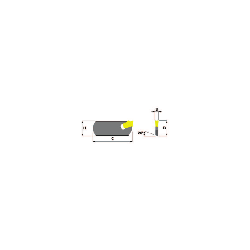 Лезвие IH R 20.3