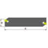 Лезвие IH 32.4 HSS