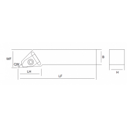Держатель BGF-HLD 1616R HOLDERS NIKKO