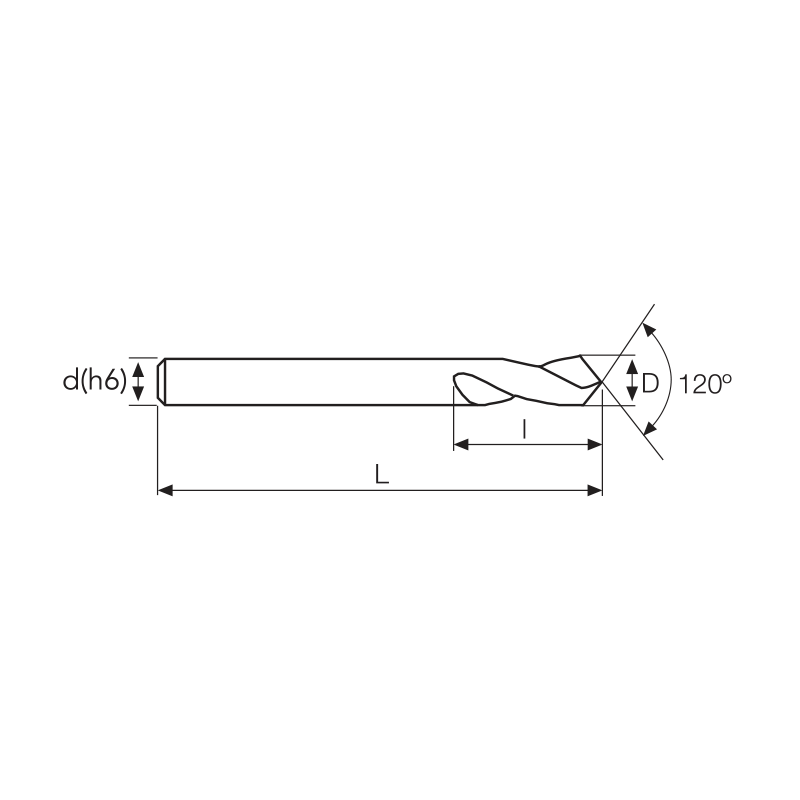 Центровка C-SD MM16 120° PV200 CARBIDE OSAWA Центровка C-SD MM16 120° PV200 CARBIDE OSAWA