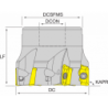 Корпус фрезы NT-RKP16 D063-F22-Z6 HOLDERS NIKKO