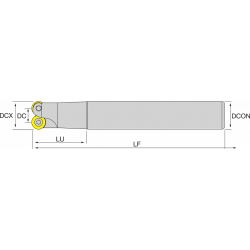 Корпус фрезы NT-RD10H D020-S20-Z02 HOLDERS NIKKO