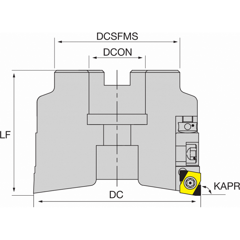 Корпус фрезы NT-XP08 D080-F27-Z7-ST HOLDERS NIKKO Корпус фрезы NT-XP08 D080-F27-Z7-ST HOLDERS NIKKO