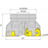 Корпус фрезы NT-WX08H D050-F22-Z5 HOLDERS NIKKO