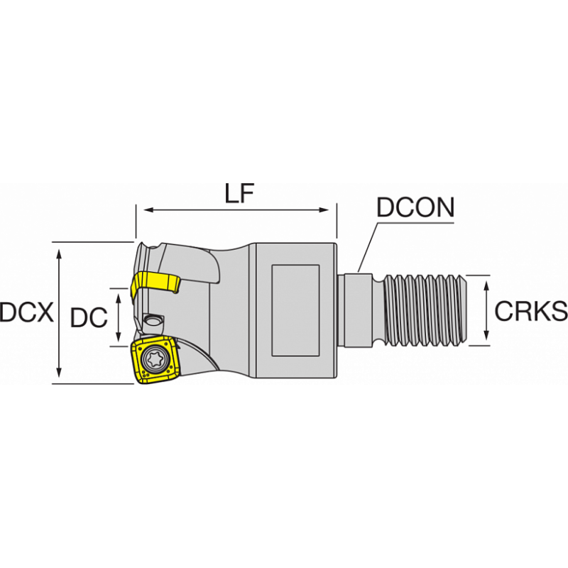 Корпус фрезы NT-SP07HF D020-M10-Z3 HOLDERS NIKKO Корпус фрезы NT-SP07HF D020-M10-Z3 HOLDERS NIKKO