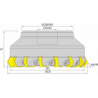 Корпус фрезы NT-HN09 D160-F40-Z15 HOLDERS NIKKO